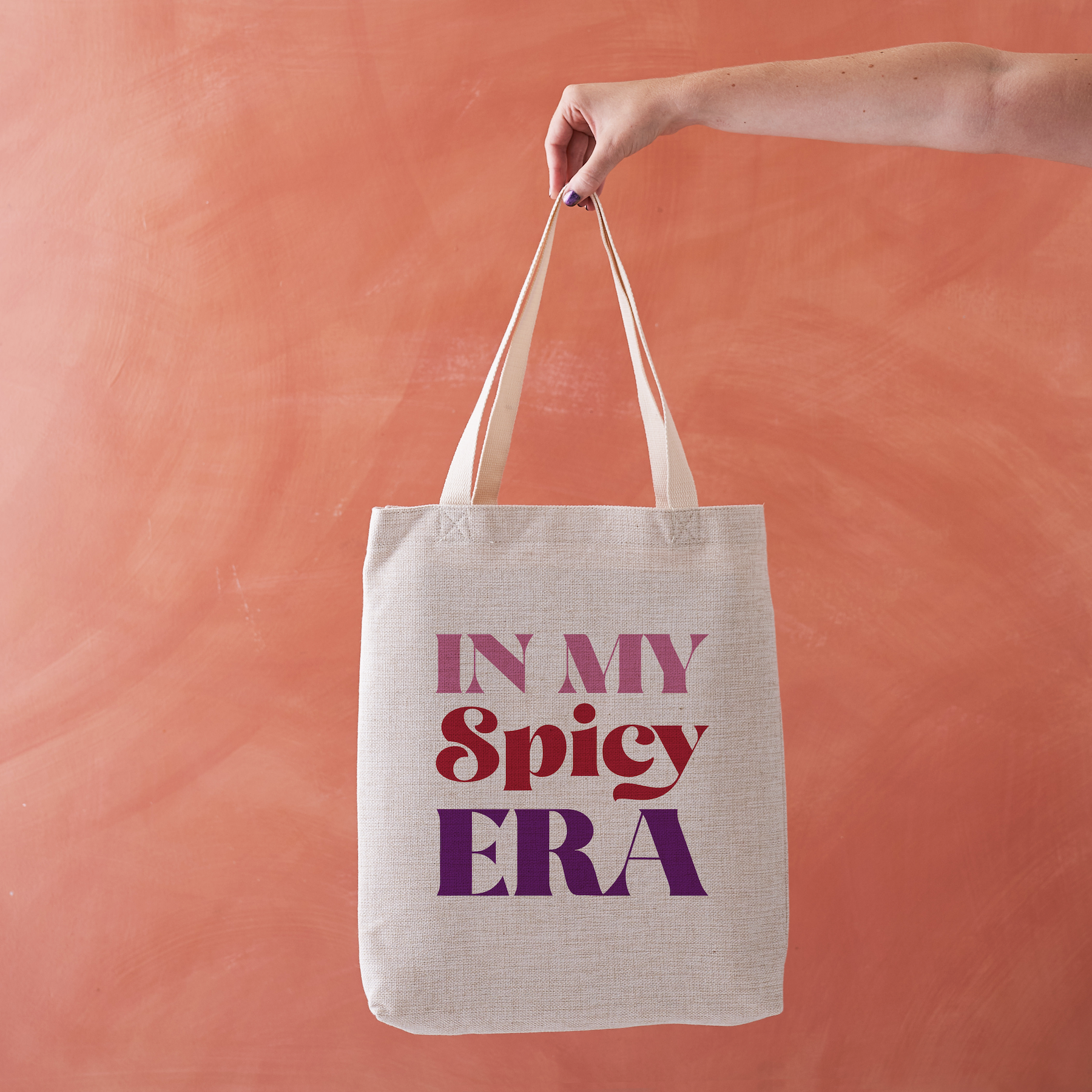 In My Spicy Era Tote Bag – Romance Reader Gift for Book Love